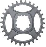 Stronglight HT3 30T MTB lánckerék, egyes, Direct Mount, fekete alumínium, SRAM XX1-X01-X1-X0-X9 11 sebességhez (6 mm offset) STRONGLIGHT Bicikli alkatrészek Kerékpár alkatrészek Kerékpár lánctányérok