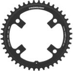 Stronglight CT2 lánctányér gravel kerékpárhoz, 4 karos, Ø123, Campagnolo Ekar, single 44 fog, fekete, 13 sebességes STRONGLIGHT Bicikli alkatrészek Kerékpár alkatrészek Kerékpár lánctányérok