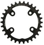 Stronglight MTB lánctányér, egysebességes, 30T, 76 mm, fekete, alumínium 7075, 4 karos, Sram XX1 11 sebességhez STRONGLIGHT Bicikli alkatrészek Kerékpár alkatrészek Kerékpár lánctányérok