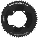 Specialites Ta lánckerék országúti kerékpárhoz, Ø110, 4 karos, Shimano Ultegra R8000-6800 kompatibilis, TA SPEED 2-X110 (AERO), 56 fog, kompatibilis 105 5800+R7000, Dura Ace 9000+9100, fekete, 11 sebességes (csavar 