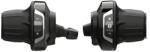 SHIMANO REVOSHIFT RV400 3x7 sebességes MTB váltókar pár, forgó markolattal, bal oldali súrlódásos SHIMANO Bicikli alkatrészek Kerékpár alkatrészek Kerékpár kormányszalagok és markolatok
