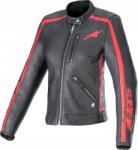 Alpinestars Női Motoros Bőrkabát Alpinestars Stella Dyno Black/red Xs
