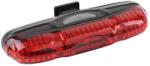 NEWTON Flash 5 LED-es üléscsőre szerelhető hátsó lámpa - fekete (2 db AAA elemmel) NEWTON Bicikli alkatrészek Kerékpáros kiegészítők Kerékpár világítások és visszaverők