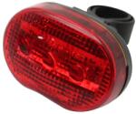 MARWI 404 üléscsőre szerelhető hátsó lámpa LED-del, fekete, 2 db AAA elemmel MARWI Bicikli alkatrészek Kerékpáros kiegészítők Kerékpár világítások és visszaverők