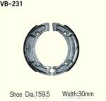 Wesrah Vesrah VB-231 fékpofa Wesrah Futómű és fék alkatrészek Fékpofák (dobfék)