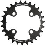 Stronglight lánctányér MTB-hez 27T ×64 2x10 belső fekete - 4 karos - SRAM XO+SHIMANO (kivéve XT-XTR) menetes nélküli, 3, 5 mm vastag STRONGLIGHT Bicikli alkatrészek Kerékpár alkatrészek Kerékpár lánctányérok