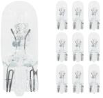 Flösser 12V 5W W5W W2, 1x9, 5D átlátszó ék izzó (irányjelzőhöz, 10 db/csomag) FLOSSER Elektronika Világítások Izzók 12V-os izzók