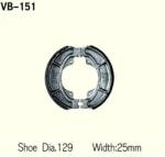 Wesrah VB-151 fékpofa Wesrah Futómű és fék alkatrészek Fékpofák (dobfék)