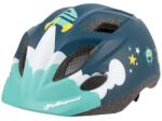 POLISPORT (Vélo) POLISPORT SPACESHIP gyermek kerékpáros sisak matt kék EU 48-52cm racsnis állítás (kártyán) POLISPORT (Vélo) Bicikli alkatrészek Kerékpáros ruházat Kerékpáros sisakok