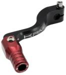 Krm Pro Ride váltókar Minarelli 50 AM6, Beta 50 RR, Rieju 50 MRT, Sherco 50 SM-R, SE-R alumínium CNC fekete-piros (összecsukható) KRM PRO RIDE Erőátviteli alkatrészek Váltók és alkatrészeik Váltókarok