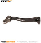 RFX Sebességváltó kar RFX Flex+ Factory Edition fekete / kemény eloxált Titán Kawasaki KXF 450 RFX Erőátviteli alkatrészek Váltók és alkatrészeik Váltókarok