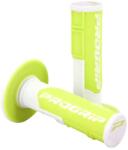 PROGRIP 801 Off Road markolat, dupla sűrűségű, fluo dizájn fehér-sárga 115mm (pár) (Cross-MX) ProGrip Bicikli alkatrészek Kerékpár alkatrészek Kerékpár kormányszalagok és markolatok