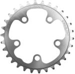 Stronglight lánctányér országúti kerékpárhoz, 5 karos, 30T, 74 mm, tripla, ezüst, alumínium 7075, 9-10 sebességes STRONGLIGHT Bicikli alkatrészek Kerékpár alkatrészek Kerékpár lánctányérok