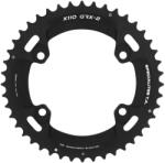 Specialites Ta X110 külső lánctányér 44 fogas, 4 karos, Shimano GRX RX600-RX810 kompatibilis, fekete, 10-11 sebesség gravel kerékpárhoz SPECIALITES TA Bicikli alkatrészek Kerékpár alkatrészek Kerékpár lánctányérok