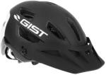 Gist MTB felnőtt sisak KOP fekete-fehér, In-Mold, EU 53-59, napellenzővel (3 pozícióban állítható), Fit-System, dobozban GIST Bicikli alkatrészek Kerékpáros ruházat Kerékpáros sisakok