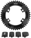 MICHE lánctányér országúti kerékpárhoz Ø110 4 karos Shimano Ultegra R8000-R8050-hez, 46 fog, külső, fekete, 11 sebességes MICHE Bicikli alkatrészek Kerékpár alkatrészek Kerékpár lánctányérok