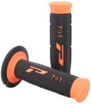 PROGRIP OFF ROAD 791 Dual Density markolatpár, narancs fluo-fekete, 115 mm (cross-mx) ProGrip Bicikli alkatrészek Kerékpár alkatrészek Kerékpár kormányszalagok és markolatok