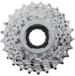 SUNRACE 7 sebességes szabadonfutó 13-25 indexelt, króm (dobozban) SUNRACE Erőátviteli alkatrészek Láncok, lánckerekek, láncszettek Hátsó lánckerekek