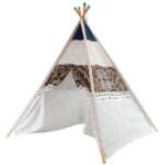 LEAN Toys Cort indian de joaca pentru copii, multicolor, 7594