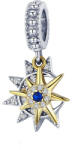 BeSpecial Talisman argint soarele si luna placat cu rodiu si aur (PST0340)