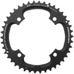 Stronglight CT2 42T MTB lánckerék, dupla, 120 mm, 2x10, külső, fekete, 4 karos, 10 sebességes, 28T belsőhöz, 5 mm vastag (X9-X7-X0-XX) STRONGLIGHT Bicikli alkatrészek Kerékpár alkatrészek Kerékpár lánctányérok