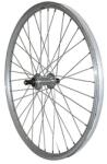 VELOX 24" MTB hátsó kerék dupla falú alumínium, ezüst, alumínium agy, gyorszáras, 7-6 sebességes szabadonfutóval VELOX Bicikli alkatrészek Kerékpár alkatrészek Kerékpár kerekek