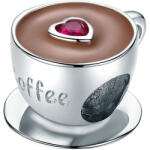 BeSpecial Talisman argint ceasca cu cafea placat cu rodiu (PST0318)