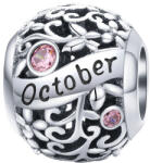BeSpecial Talisman argint luna Octombrie cu zirconiu (PST0255)