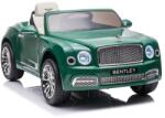 Procart Masina electrica de jucarie Bentley Mulsanne, 2x35W, MP3, maxim 30 kg, telecomanda, roti EVA, verde (YJ1006)