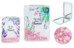 IDei Oglinda cosmetica, dimensiune mica, model glitter, efect marire, mesaj Cea mai buna Bunica (BSM079557)