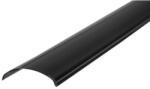 masterLED Capac unghiular pentru benzi LED, policarbonat, 2 metri, negru (LVT1704)