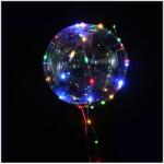  Balon party LED multicolor, forma rotunda, diametru 45 cm (JOC16826)