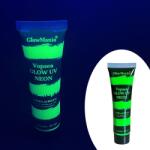 GlowMania Vopsea glow UV neon, pentru body painting, cantitate 25 ml, verde (GP25G)