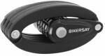 P2R (Vélo) P2R kerékpár-roller összecsukható fekete kés típusú lakat (kulccsal, vázra rögzíthető) P2R (Vélo) Bicikli alkatrészek Kerékpáros kiegészítők Biciklizárak
