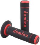 Domino A02041 Off Road markolatpár fekete-piros (118 mm) eredeti Domino Bicikli alkatrészek Kerékpár alkatrészek Kerékpár kormányszalagok és markolatok
