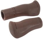 ERGOTEC City markolat, barna, L120-90 mm (pár) ERGOTEC Bicikli alkatrészek Kerékpár alkatrészek Kerékpár kormányszalagok és markolatok