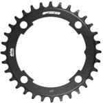 FSA lánckerék MTB-hoz, 4 karos, single 32T, 104 mm, 11 sebességes, alumínium, fekete, Megatooth FSA Bicikli alkatrészek Kerékpár alkatrészek Kerékpár lánctányérok