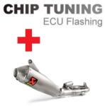 Carmo Yamaha WR 250 F / YZ 250 F/FX 2019-2020 High Performance ECU Flash hangolás + Akrapovic S-Y2MET15-CIBNTA (Stage 3) Carmo Kipufogók és alkatrészeik Kipufogók Teljes kipufogó rendszerek