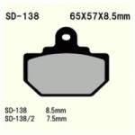 Wesrah VD-138 fékbetét Wesrah Futómű és fék alkatrészek Fékbetétek (tárcsafék)