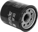 Hiflofiltro HF303 olajszűrő motorkerékpárhoz - Honda 650 Deauville, 800 VFR; Kawasaki 600 ER-6, 1700 VN, Z 1000, ZZR 1400; Yamaha 600 Fazer, 1000 YZF-R1 (Ø65x73 mm) Hiflofiltro Motor alkatrészek Olajfilterek, ola