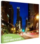 Tablou fosforescent Chicago, 60x40 cm, canvas (ABB0648RES)