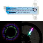  Lumina spita bicicleta 32 LED-uri, 4 culori, 30 modele glow, baterii AAA (MB-13107)