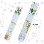 IDei Confetti petrecere, tun 30 cm, folie aurie (BSM026081)