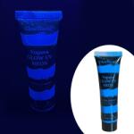 GlowMania Vopsea glow UV albastru neon, formula non-toxica, pentru body painting, recipient 25 ml (GP25B)