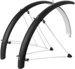 Stronglight S verzió 26" MTB sárvédő, 54 mm, matt fekete (pár), klasszikus rozsdamentes merevítőkkel STRONGLIGHT Bicikli alkatrészek Kerékpáros kiegészítők Kerékpár sárvédők