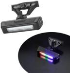 ProCart Stop LED RGB pentru bicicleta, reincarcabil USB 500 mAh, 3 moduri iluminare (JY-6025C)