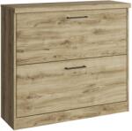 Mobikon Pantofar DTD mdf stejar navarra Dorsi 90, 2x30, 6x80, 7 cm (0000358654) Pantofar