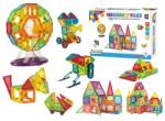Procart Set constructie magnetic 3D, diferite forme si culori, 130 piese (397266) Jucarii de constructii magnetice
