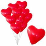 Procart Set 100 baloane inimioara rosie, latex, 30 cm (593974)