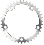 Specialites Ta ALIZE 40 fogas lánctányér országúti kerékpárhoz, 5 karos, Ø130, belső, ezüst, ALU 7075, SHIMANO 8-9-10 sebesség kompatibilis SPECIALITES TA Bicikli alkatrészek Kerékpár alkatrészek Kerékpár lánctányér